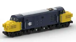 BlueBrixx Class 37 Diesel Lokomotive