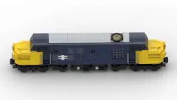 BlueBrixx Class 37 Diesel Lokomotive