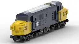 BlueBrixx Class 37 Diesel Lokomotive