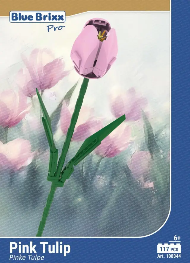 BlueBrixx® Pinke Tulpe