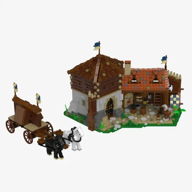 BlueBrixx® Blaustein Castle - Armourer