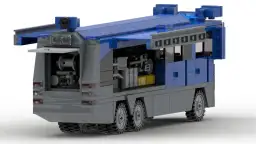 BlueBrixx Polizei Wasserwerfer