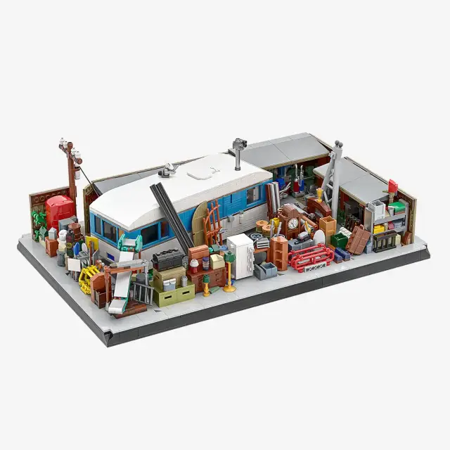 BlueBrixx® Die drei ??? - Schrottplatz - Zentrale