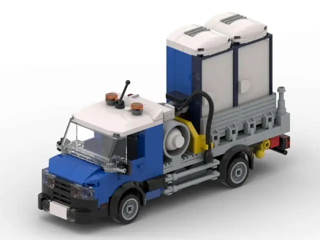 BlueBrixx® Transporter for mobile toilets