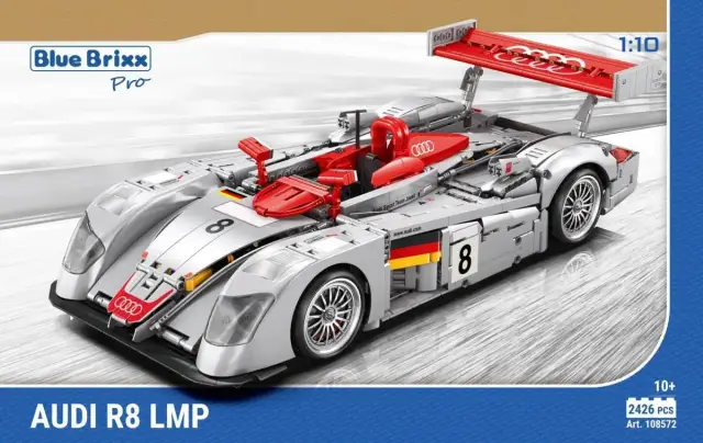BlueBrixx® Audi™ R8 LMP
