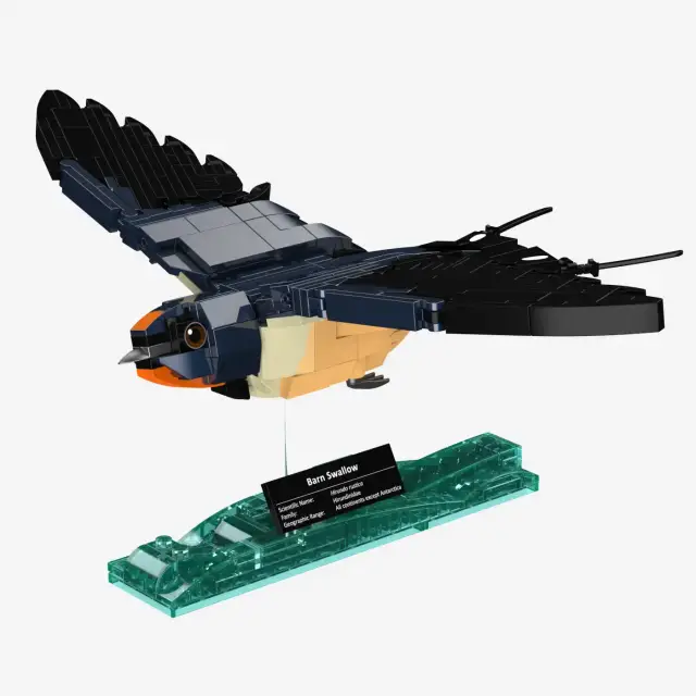 BlueBrixx® Rauchschwalbe