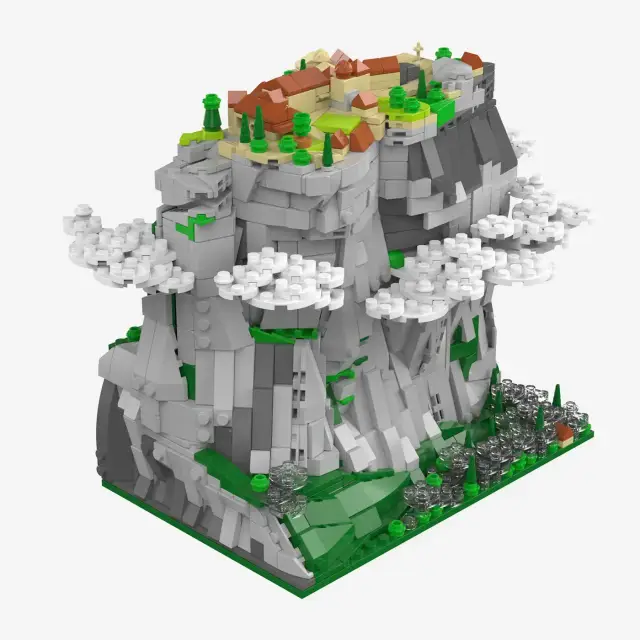 BlueBrixx® Meteora Monastery