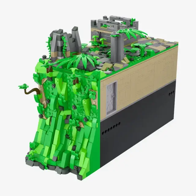 BlueBrixx® Die drei ??? - Toteninsel - Tempeleingang