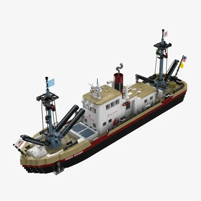 BlueBrixx® Die drei ??? - Toteninsel - Hadden Explorer