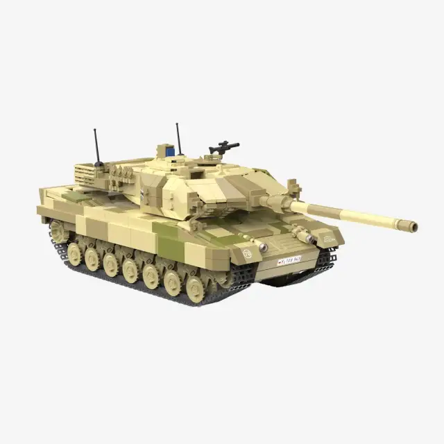 BlueBrixx® Battle Tank Leopard 2 A6 Desert Camouflage