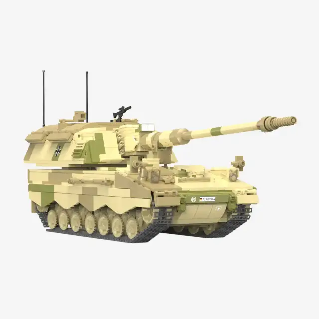 BlueBrixx® Panzerhaubitze 2000 desert camouflage