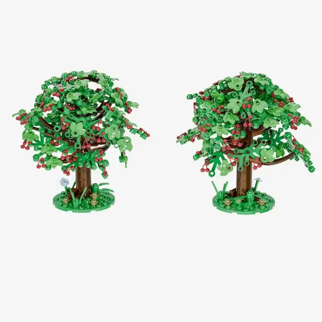 BlueBrixx® Kirschbäume im Sommer, 2er-Set