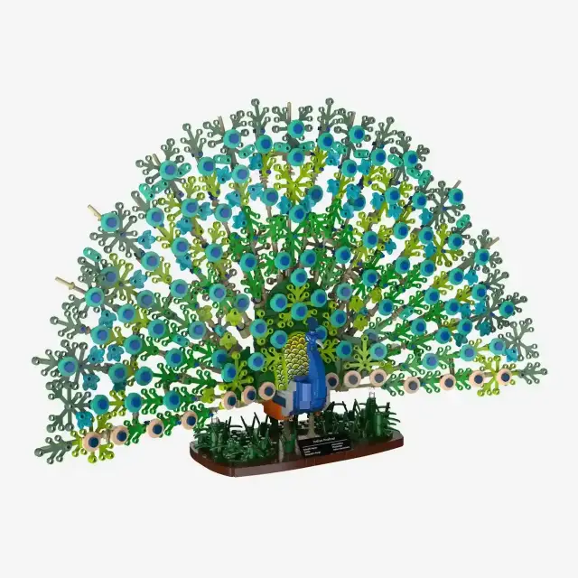 BlueBrixx® Blauer Pfau