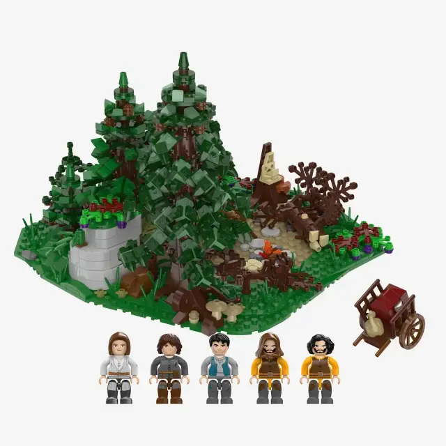 BlueBrixx® Robber Den