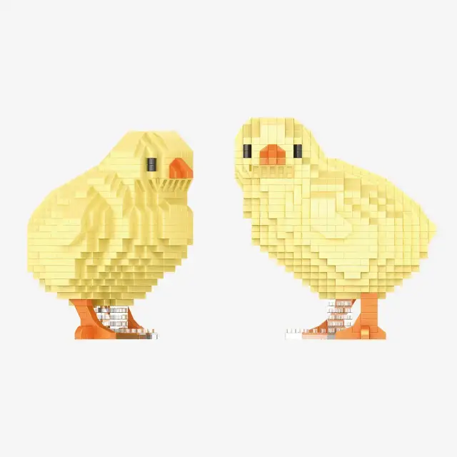 BlueBrixx® Chicken chicks