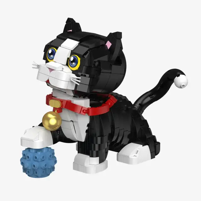 BlueBrixx® Kleine schwarze Katze