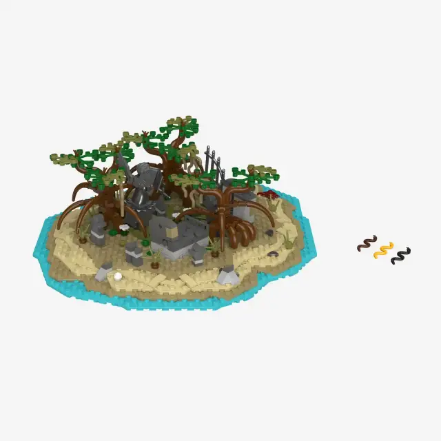 BlueBrixx® Treasure Coast Legends - Sunken Cemetery