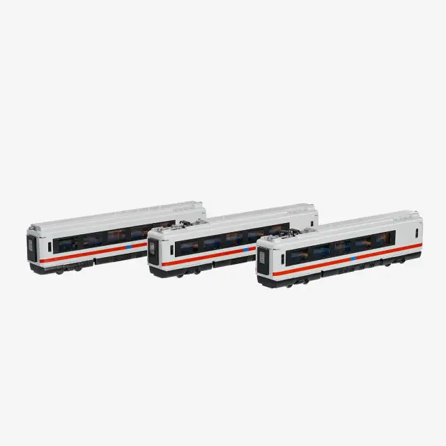 BlueBrixx® Highspeed Passenger Car 3 in 1 second class