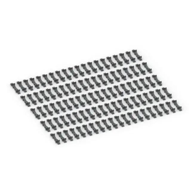 BlueBrixx® Mini Track straight, 100 pcs
