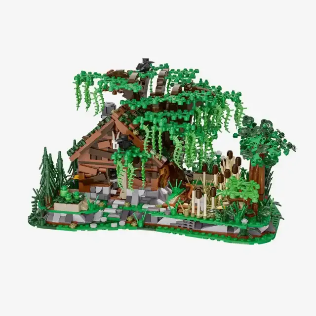 BlueBrixx® Waldhütte der Kräuterfrau