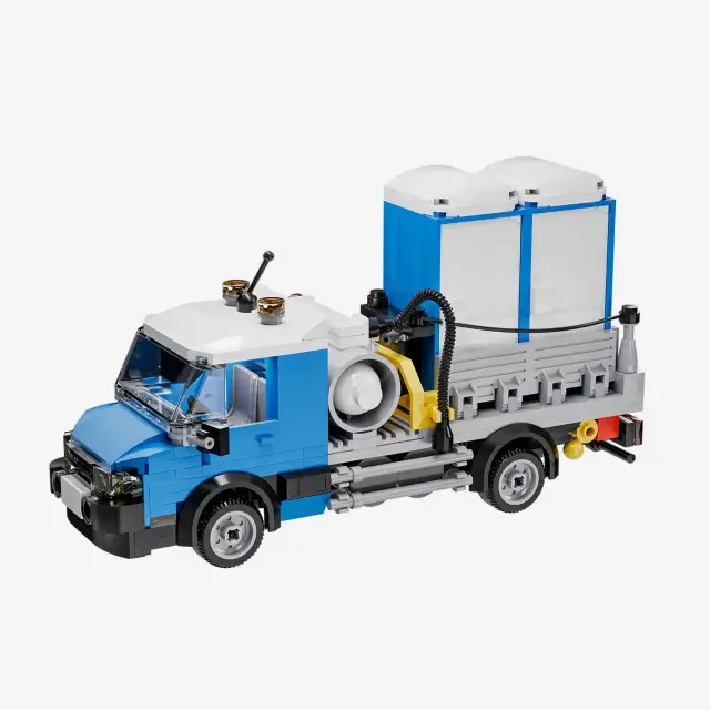 BlueBrixx® Transporter for mobile toilets