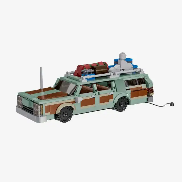 BlueBrixx® Klassischer amerikanischer Familienwagen