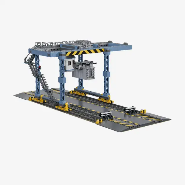 BlueBrixx® Container Verladekran
