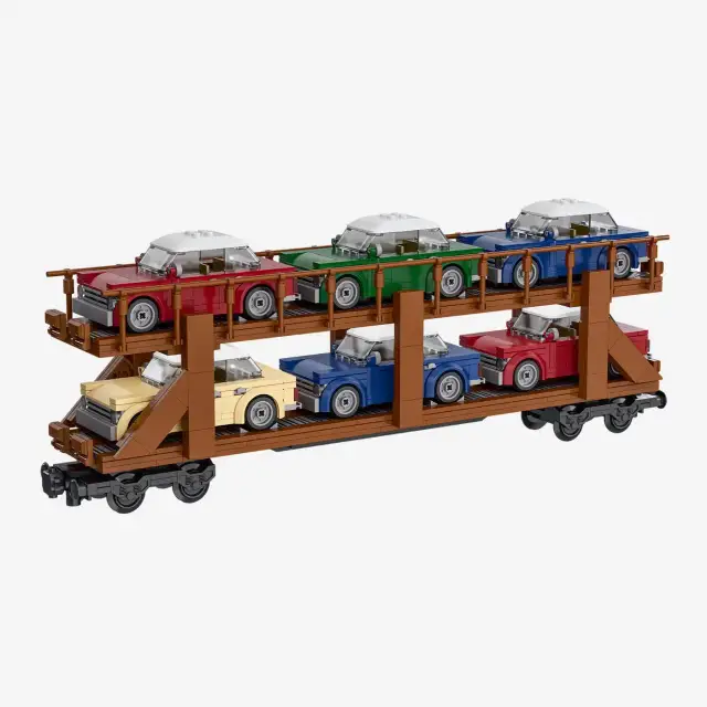 BlueBrixx® Auto-Transportwagen