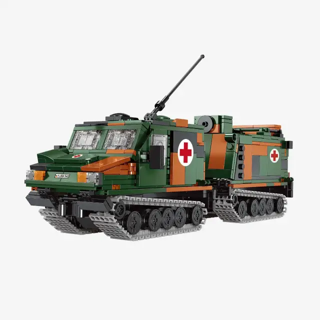 BlueBrixx® BV 206 S Husky, Bundeswehr 2in1