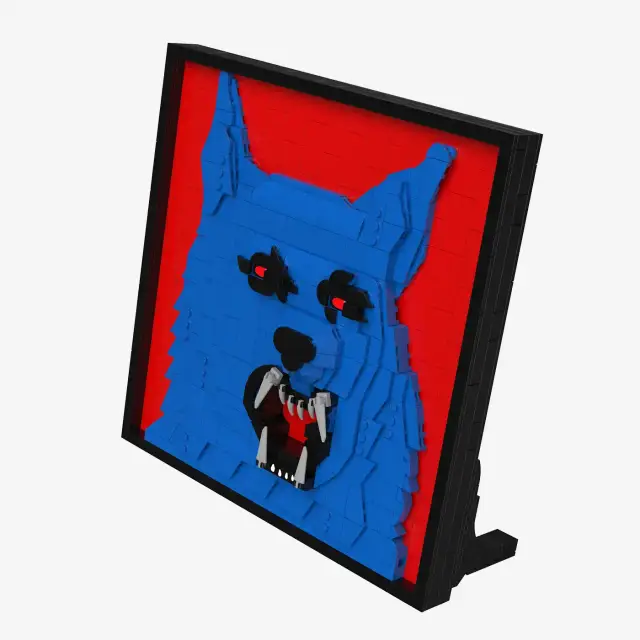 BlueBrixx® Die drei ??? - 3D Bild - Der Karpatenhund