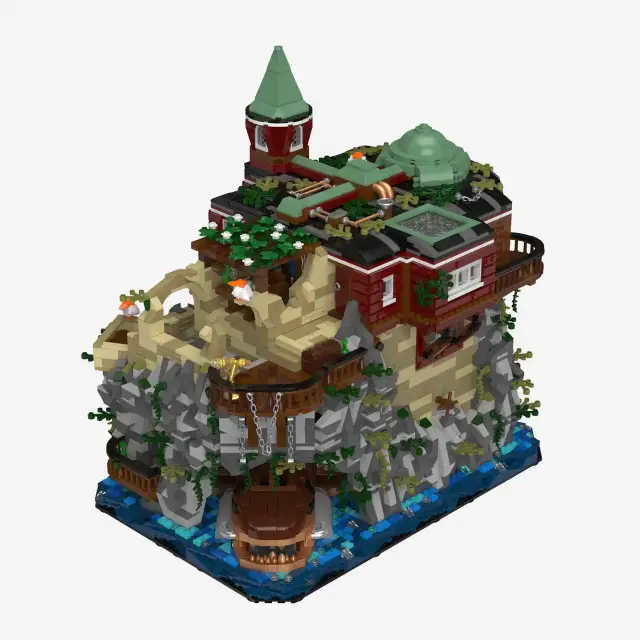 BlueBrixx® Astronomers Mansion