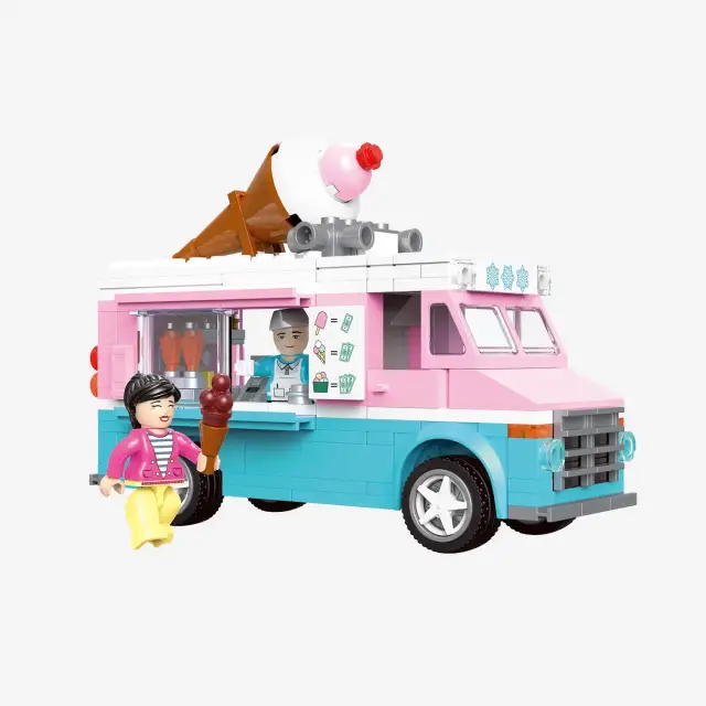 BlueBrixx® Ice Cream Van