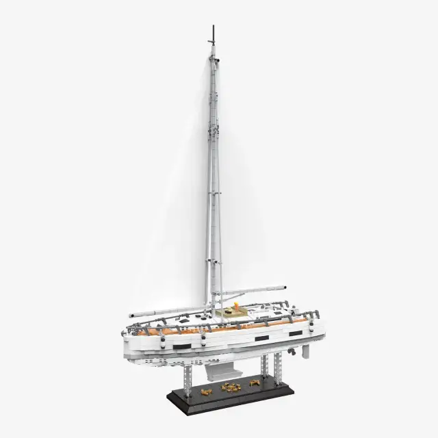BlueBrixx® Moderne Segelyacht