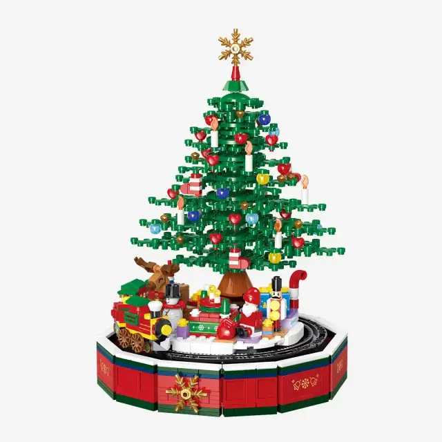 BlueBrixx® Weihnachtsbaum-Spieluhr