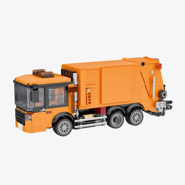 BlueBrixx® Kommunaler Müllwagen