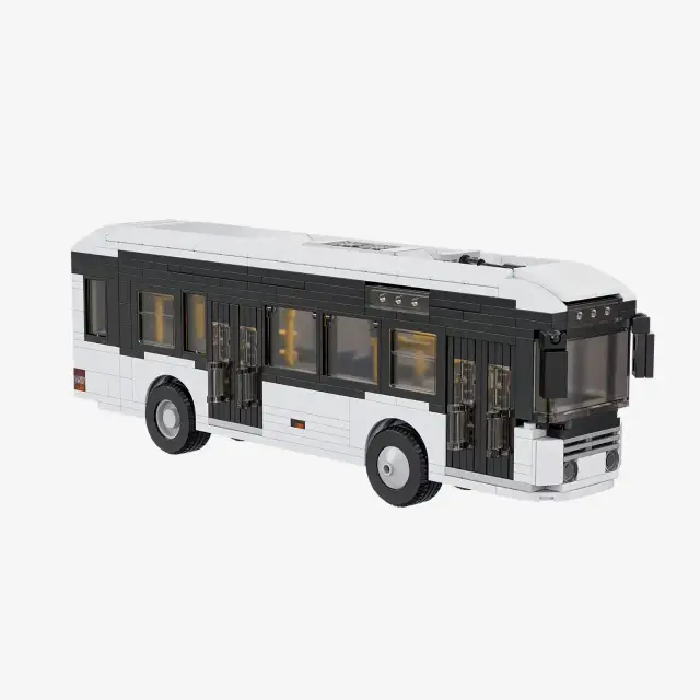 BlueBrixx® Moderner Elektrobus