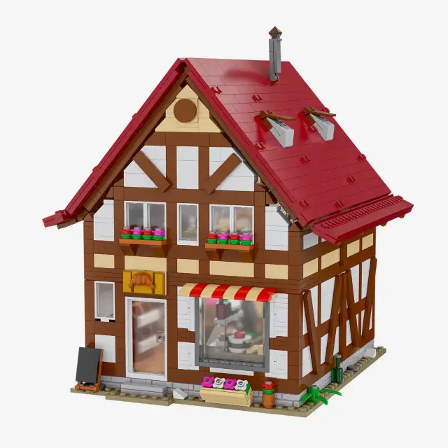 BlueBrixx® Fachwerk Bäckerei