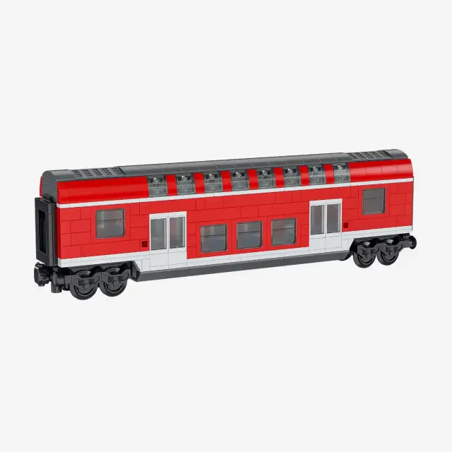 BlueBrixx® Regionalexpress DB Passagierwagen