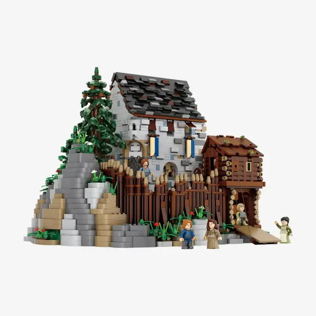BlueBrixx® Blaustein Castle