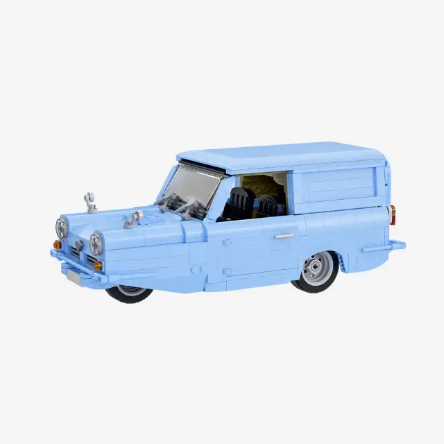 BlueBrixx® Englischer dreirädriger Lieferwagen