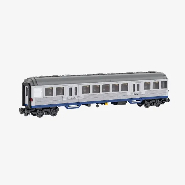 BlueBrixx® Passenger car Silberling