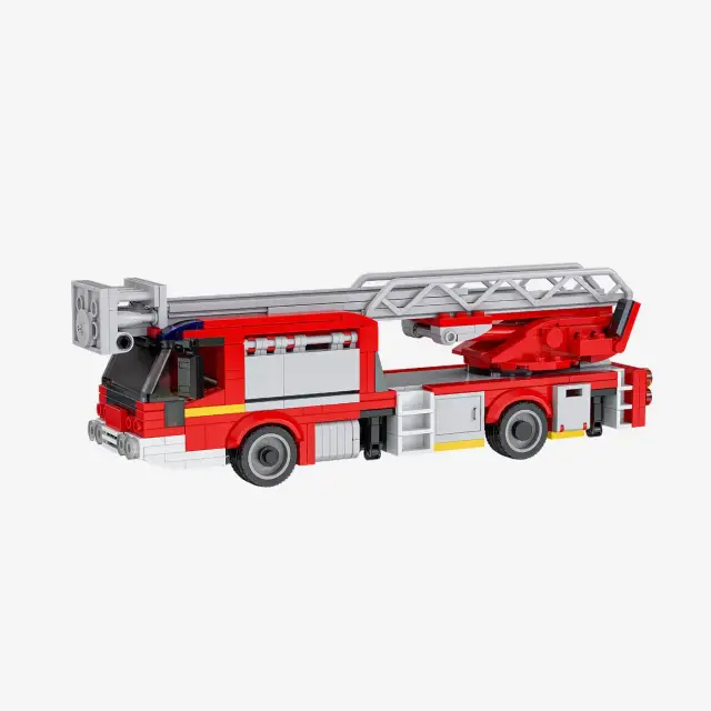 BlueBrixx® Feuerwehr LKW Niederflur DL