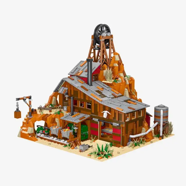 BlueBrixx® Western Goldmine