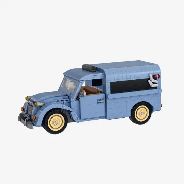 BlueBrixx® Small Delivery Car from the 50s