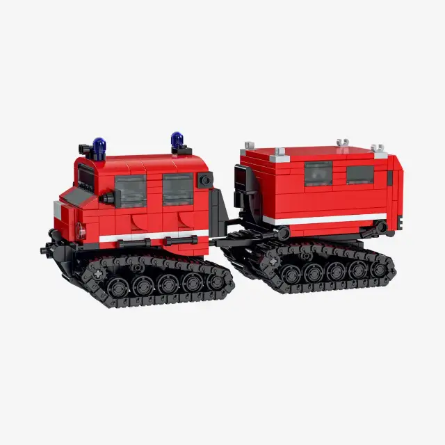 BlueBrixx® Feuerwehr Löschraupe