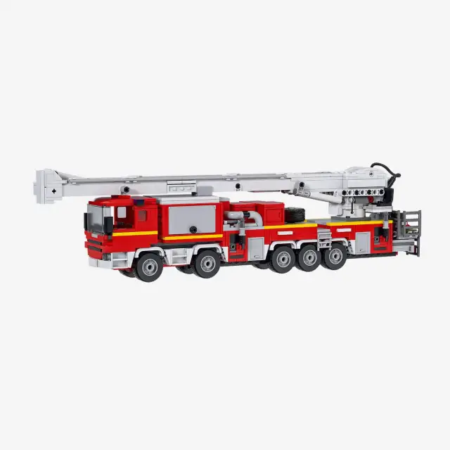 BlueBrixx® Fire brigade Large articulated platform