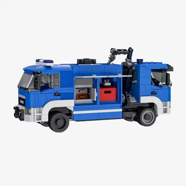 BlueBrixx® Technisches Hilfswerk Bi-Directional Vehicle