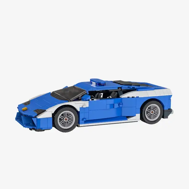BlueBrixx® Italienischer Autobahnpolizeiwagen