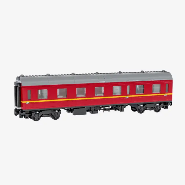 BlueBrixx® Scottish museum railway - 2nd class and souvenier shop