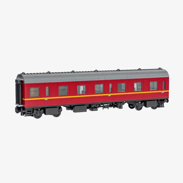 BlueBrixx® Schottische Museumsbahn - 2te Klasse Großraumwagen